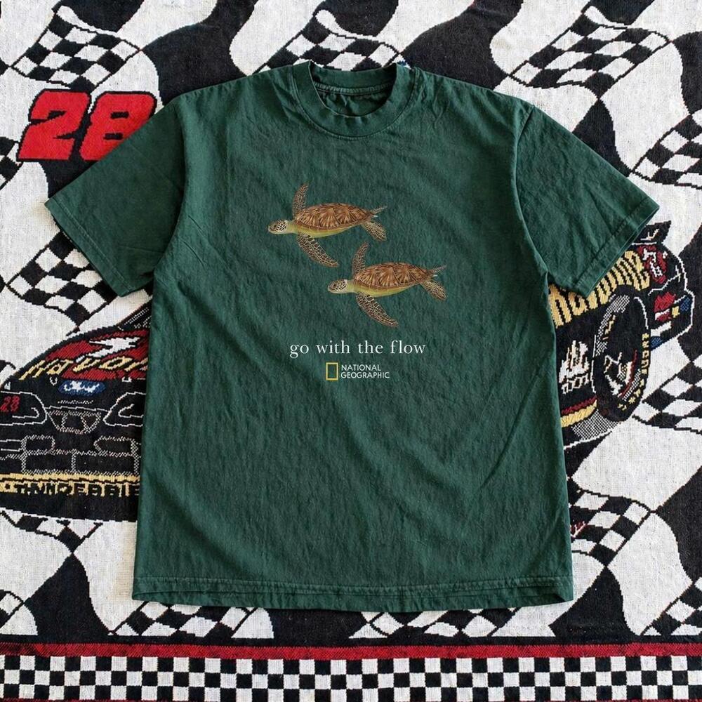 Green National Geographic Turtle Tee